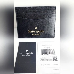 Kate Spade STACI kleine Karten Geldbörse aus Saffiano Leder - Bild 1 von 7