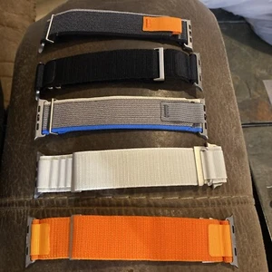 5Pack Alpine Loop and Trail Loop Compatible with Apple Watch Band 42 44 45 49mm - Picture 1 of 2