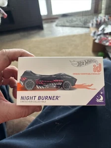 Hot Wheels ID Night Burner 01/04 S2 Uniquely Identifiable Vehicle Nightburnerz - Picture 1 of 3
