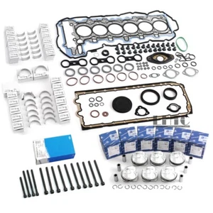 Engine Overhaul Pistons Seals Kit 11:1 For BMW 325i 525i Z4 E90 E60 E89 N52 2.5L - Picture 1 of 9