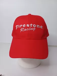 Firestone Rennmütze Druckknopflasche bestickt verstellbar neu ohne Etikett - Bild 1 von 7