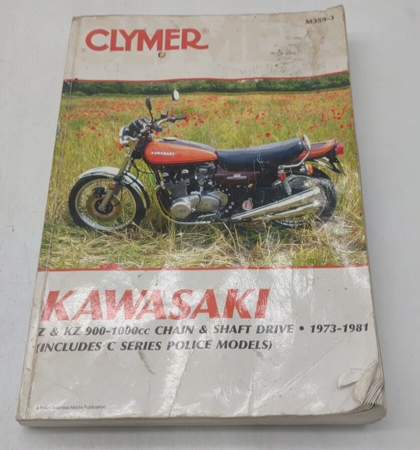 1973-1981 Clymer Kawasaki Z& KZ 900-100CC Chain & Shaft Drive Manual SKUD - Image 1 of 1