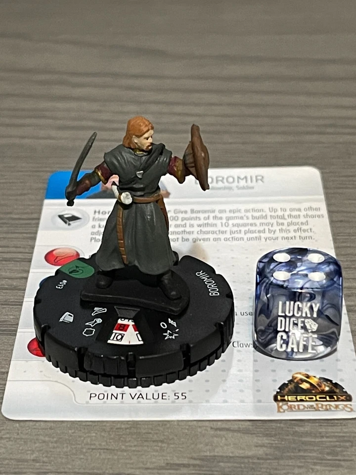 WizKids Heroclix Lord of the RIngs 013 Boromir Uncommon - Image 1 of 1