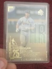 $2 SALE! FREE SHIPPING! MARK MCGWIRE 1999 SP AUTHENTIC HOME RUN CHRONICLES #HR4