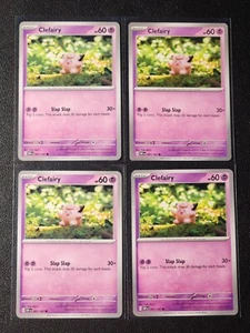 4x Clefairy 081/197 Pokemon card SV Obsidian Flames common NM - Picture 1 of 1