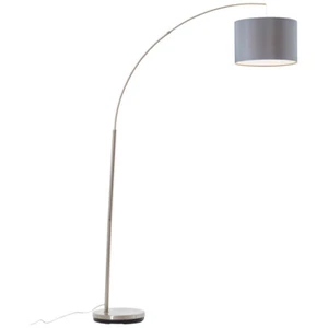Brilliant Claire Bogen Steh Stand Deko Design Leuchte Lampe Modern grau E27 - Bild 1 von 6