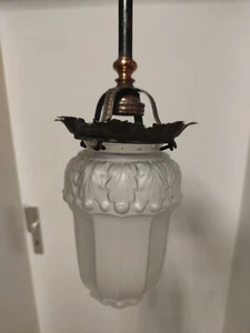 antike Hängelampe Jugendstil - Bild 1 von 5