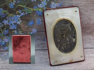 Portrait Antique table icon imperial russian Tsar Nicholas II Romanov silver vtg - Picture 1 of 24