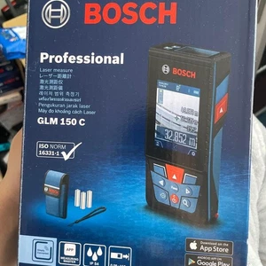 BOSCH GLM150C Misuratore di distanza laser 150 m fotocamera Bluetooth mai usato - Foto 1 di 4