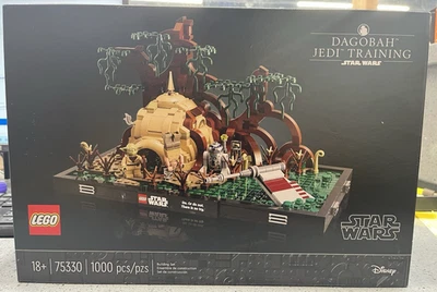 LEGO 75330 Star Wars: Dagobah Jedi Training Diorama New & Sealed Shelf Wear - Image 1 of 4