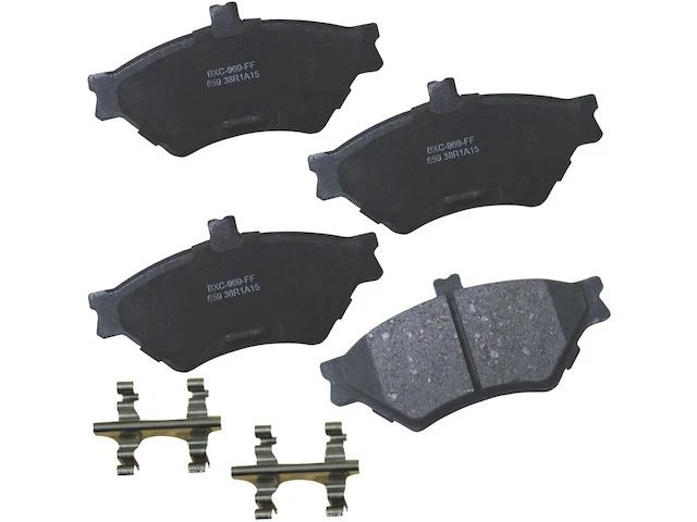 Conjunto de pastilhas de freio dianteiro para 1995-1997 Lincoln Town Car 4.6L V8 1996 MD339WZ - Imagem 1 de 1