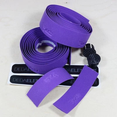 Deda Elementi Lenkerband - Farbe violett, Bishop violet - mit Lenkerstopfen - Bild 1 von 2