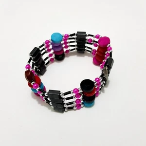   Magnetarmband Halskette Hals Armband Kette Schmuck Armschmuck Magnetkette  - Picture 1 of 3