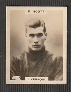 GODFREY PHILLIPS pinnace football 1922 LIVERPOOL Elisha Scott goalkeeper - Picture 1 of 2
