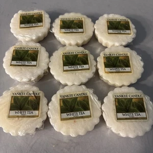 YANKEE CANDLE RARE RETIRED WAX TART MELTS White Tea x 9 - Bild 1 von 3
