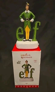 HALLMARK KEEPSAKE BUDDY THE ELF SOUND TALKING CHRISTMAS ORNAMENT 2017. - Picture 1 of 11
