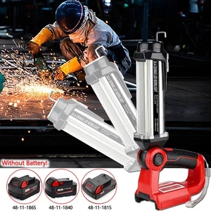 35W 2000LM LED Flashlight Work Light Spotlight for Milwaukee 18V Li-ion Battery - Picture 1 of 15