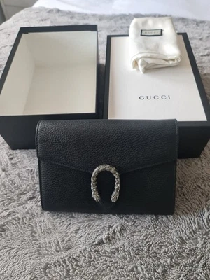 Gucci Dionysus Wallet On Chain Black Bag - Image 1 of 4