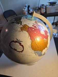 Replogle 12" Diameter Rotating World Globe Platinum Classic Series Plastic Base - Picture 1 of 7
