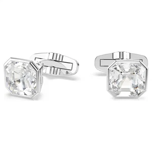 Gemelos Swarovski Crystal Millenia corte octágono, blanco, enchapado en rodio 5733306 - Imagen 1 de 6