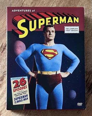 Adventures of Superman: Complete First Season (5 DVD, 1952) Region 1 - Image 1 of 4