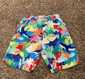 Boden sea creature short shorts kids size 10 - Picture 1 of 3