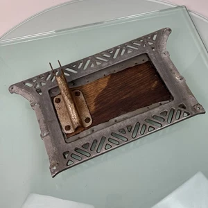 Vintage Koken Friseurstuhl Aluminium Wadenstützengestell - Bild 1 von 10