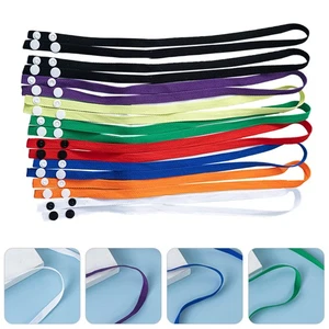 9Pcs Adjustable Mask Hanging Rope Anti-lost Mask Cords Rope (Mixed Color) - Foto 1 di 12