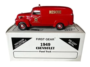First Gear 1949 Chevrolet Panel Truck Maryland Heights Rescue 1:34 Diecast - Picture 1 of 3