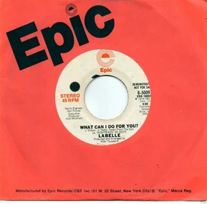 LABELLE - WHAT CAN I DO FOR YOU         (STEREO)/(MONO) (PROMO)             (M-) - Picture 1 of 1