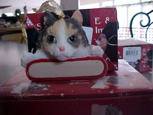 KATZE ~ CALICO ORNAMENT #2 - Bild 1 von 1