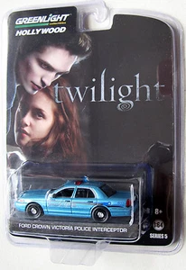 Greenlight 2013 Hollywood serie 5 crepúsculo: 2008 Ford Crown Victoria Police Int - Imagen 1 de 3