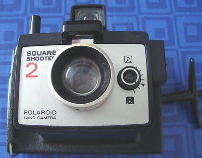 Vintage Polaroid Square Shooter 2 Land Camera Film Works Great Vintage Awesome  - Photo 1/4