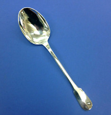 Vintage CHRISTOFLE Cluny Large Silver-Plate Serving Spoon 9-3/4"
