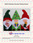 Écran pliant gnomes de Noël - motif ou kit toile plastique