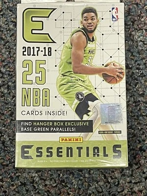 FACTORY SEALED 2017-18 Panini Essentials Basketball HANGER Box-GREEN PARALLELS - Image 1 of 3