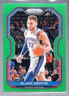 Blake Griffin 2020-21 Panini Prizm Basketball Green Prizm - Image 1 of 2