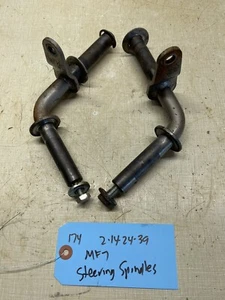 Massey Ferguson MF-7 Tractor Front Steering Spindles - Picture 1 of 3