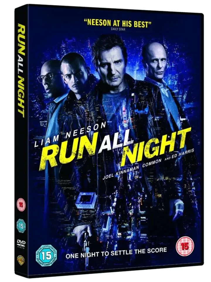 Run All Night w Liam Neeson (DVD)- You Can CHOOSE WITH OR WITHOUT A CASE - Image 1 of 1