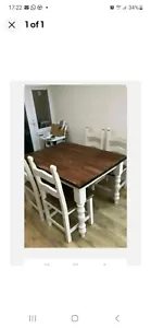 Country Style Dining Table And Chairs - Picture 1 of 1