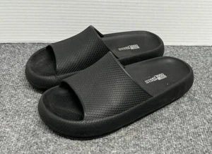 32 Grad Cool Cushion Sandalen Damen 7,5-8,5 Herren 5,5 Pantoletten Flats schwarz - Bild 1 von 7