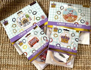Kit de punto de cruz Docrafts LONDON ROYAL BUS TARDE TEA - 4 diseños - Stock limitado - Imagen 1 de 17