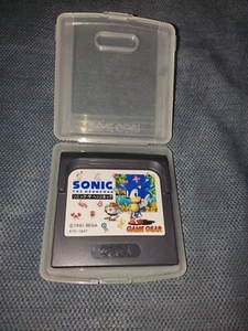 SEGA GameGear SONIC The Hedgehog Cartridge Console Japan Retro *not tested* - Foto 1 di 4