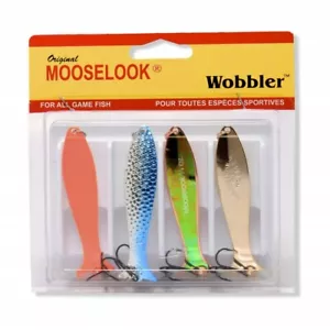 Mooselook Medium Wobbler, 4-Pack Kit - MLWB by Brecks - Fishing Lure Kit - Picture 1 of 1