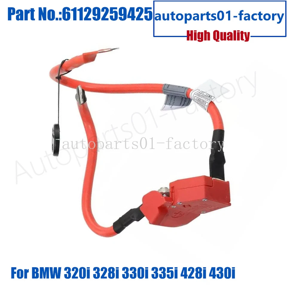 61129259425Cable terminal batería positivo para BMW 320i 328i 330i 335i 428i 430i Foto 1 de 4