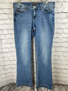 Dear John Bootcut Jeans Women's Size 30 Blue Denim Cotton 5-Pcokets Mid Rise - Picture 1 of 9