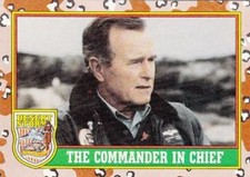 DESERT STORM BASE/BASIC CARDS BY TOPPS 1991 1 to  88 OR STICKERS   CHOOSE    