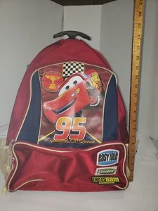 Disney Pixar Cars Lightning Mcqueen 95, Rollrucksack Reißverschluss Single Pull - Bild 1 von 12