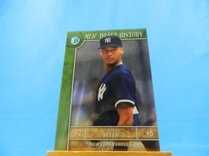 Derek Jeter Bowman Chrome 2017 MLB Draft History - Picture 1 of 2