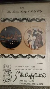 Patrones de edredón de pared Three Kings & Holy City de The Crafty Critter - Imagen 1 de 2